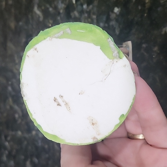 VINTAGE Easter Village Boy Bunny on Swing Miniature - Picture 4 of 5